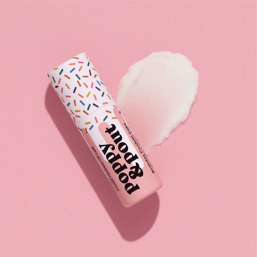 Poppy & Pout Birthday Lip Balms - Miles and Bishop