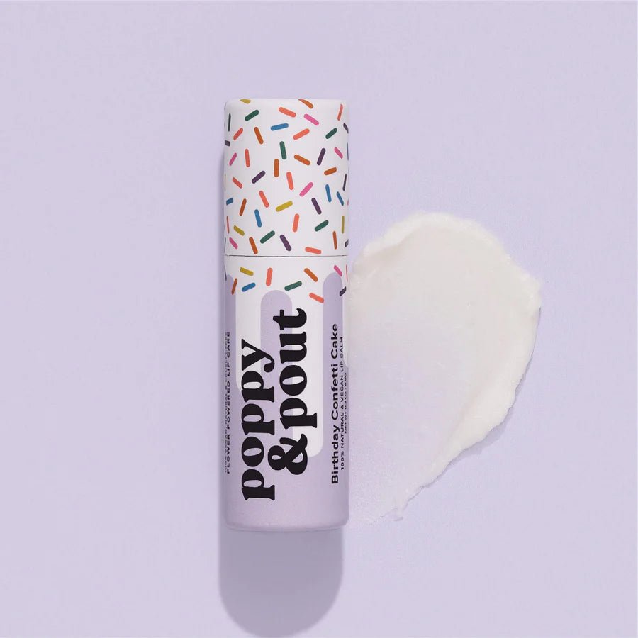 Poppy & Pout Birthday Lip Balms - Miles and Bishop