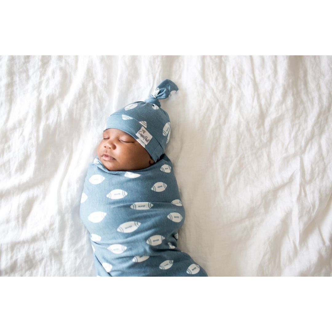 Quarterback Top Knot Hat - Miles and Bishop