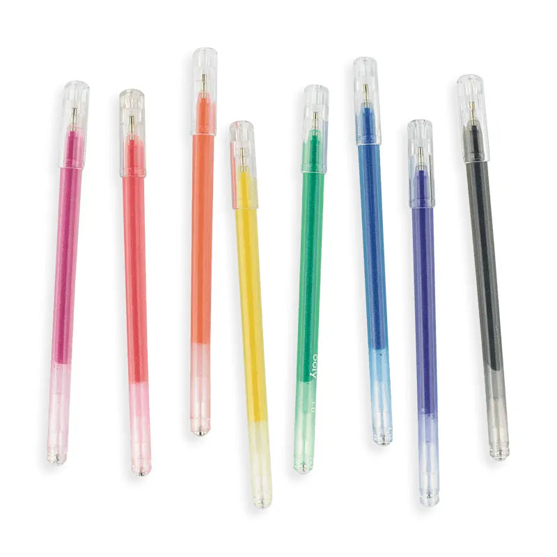 Radiant Writers Glitter Gel Pens - Miles and Bishop