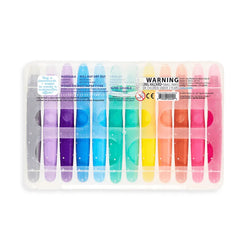 Rainbow Sparkle Watercolor Gel Crayons - Miles and Bishop