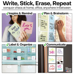 Reusable Sticky Notes | Floral - Miles and Bishop