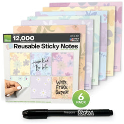 Reusable Sticky Notes | Floral - Miles and Bishop