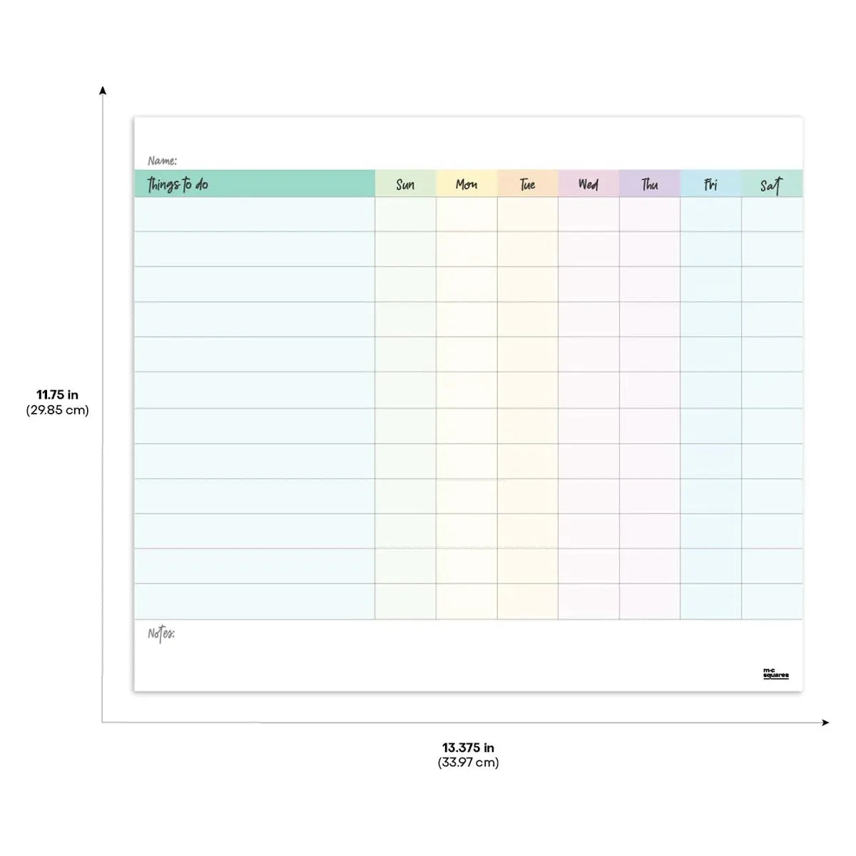 Reusable Weekly Chore, Task, & Habit Chart - Miles and Bishop