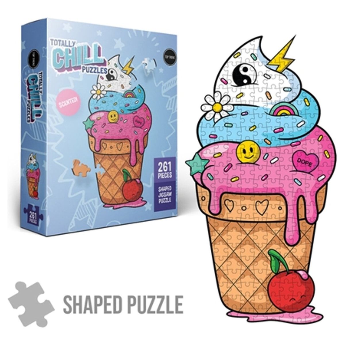 Scented Ice Cream Cone Puzzle - Miles and Bishop