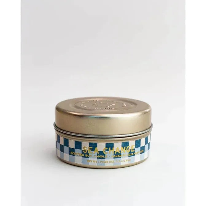 Sea Change 3.5oz Tin Candle - Miles and Bishop