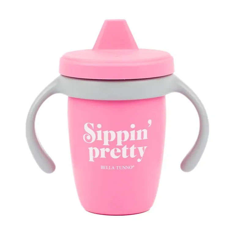 Sippin' Pretty Happy Sippy Cup - Miles and Bishop