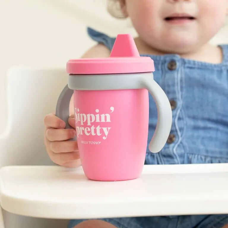 Sippin' Pretty Happy Sippy Cup - Miles and Bishop