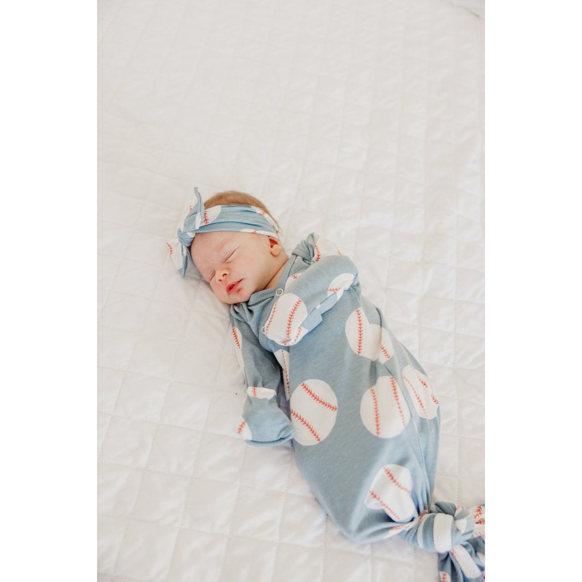 Slugger Knotted Gown - Miles and Bishop