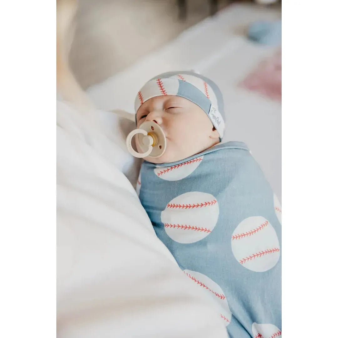 Slugger Swaddle Blanket - Miles and Bishop