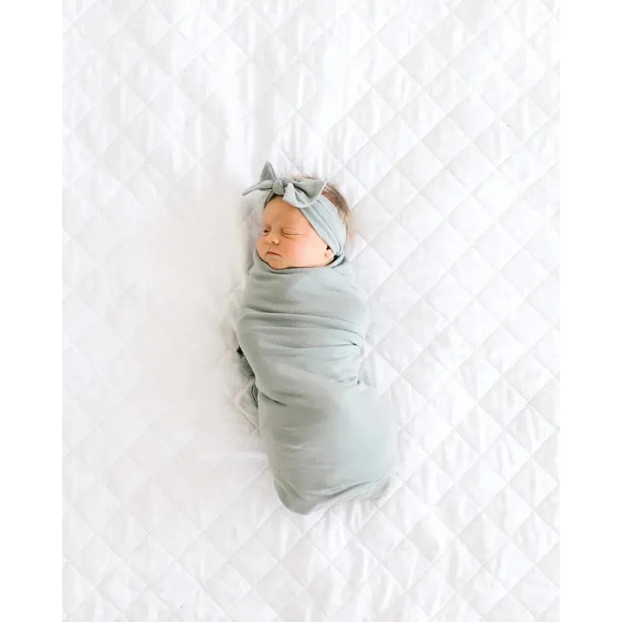 Stone Swaddle Blanket - Miles and Bishop