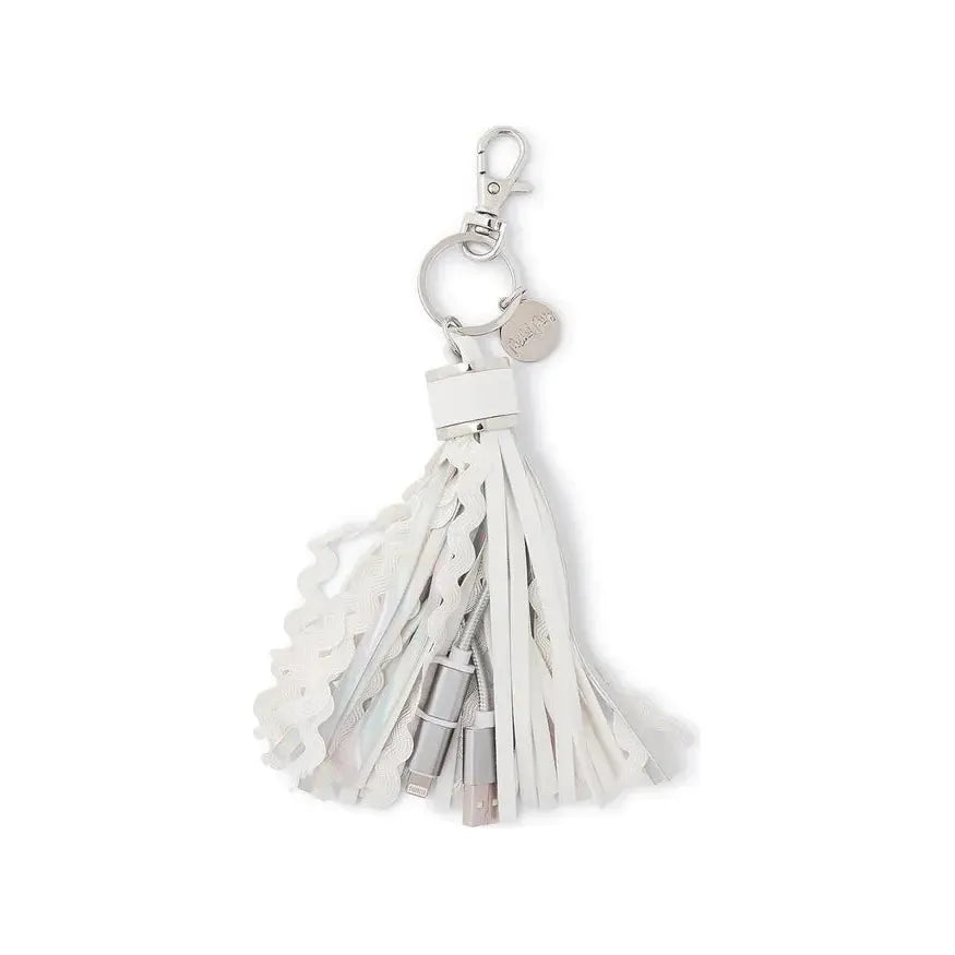 Sugared Tassle Phone Charging Keychain - Miles and Bishop
