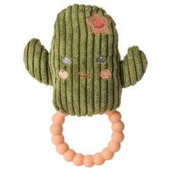 Sweet Soothe Happy Cactus Teether Rattle - Miles and Bishop