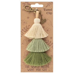 Tassel Clip Keychain - Miles and Bishop