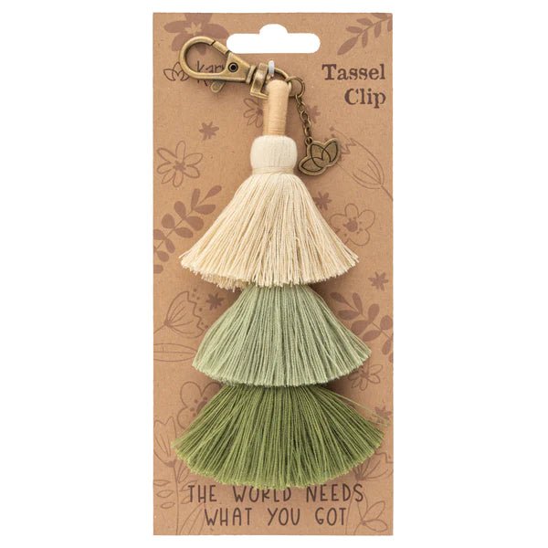 Tassel Clip Keychain - Miles and Bishop