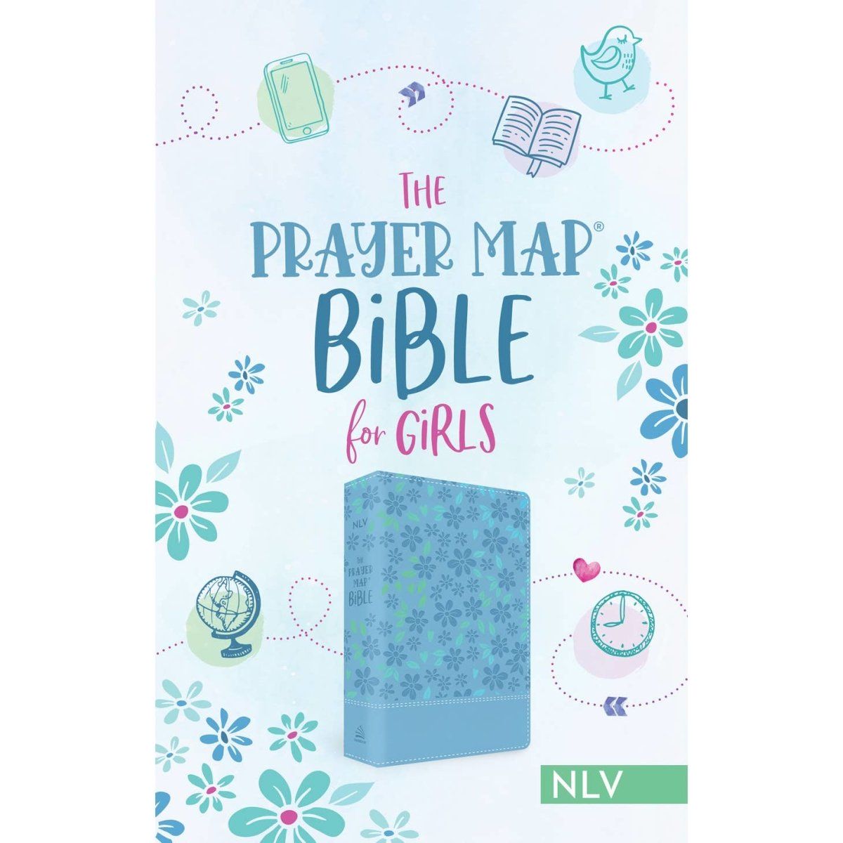 The Prayer Map Bible for Girls - Miles and Bishop