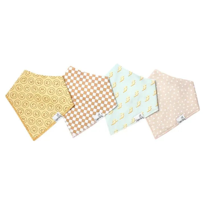 Vance Bandana Bib Set - Miles and Bishop