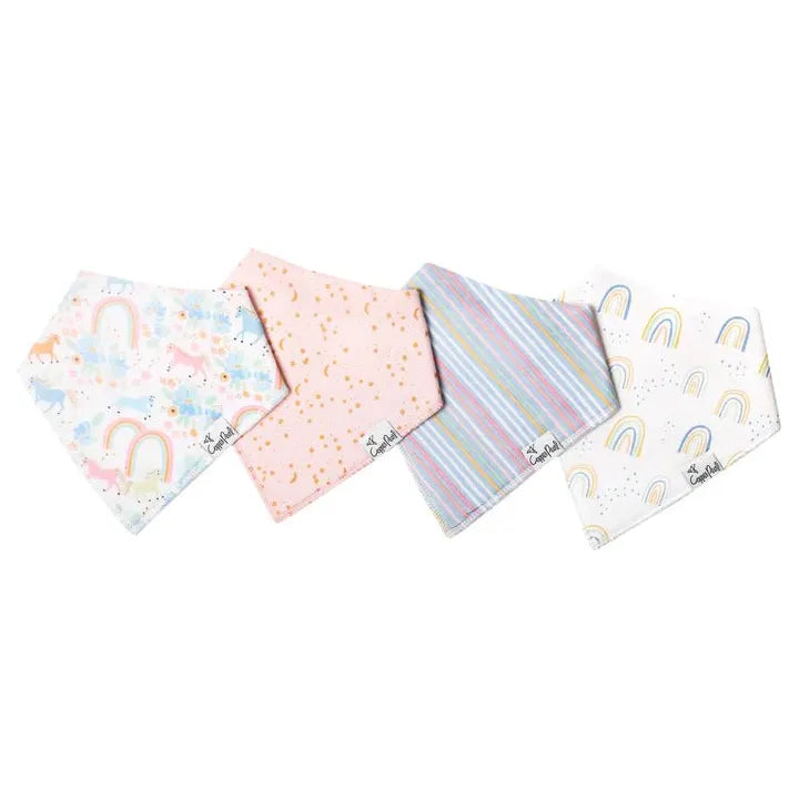 Whimsy Bandana Bib Set - Miles and Bishop