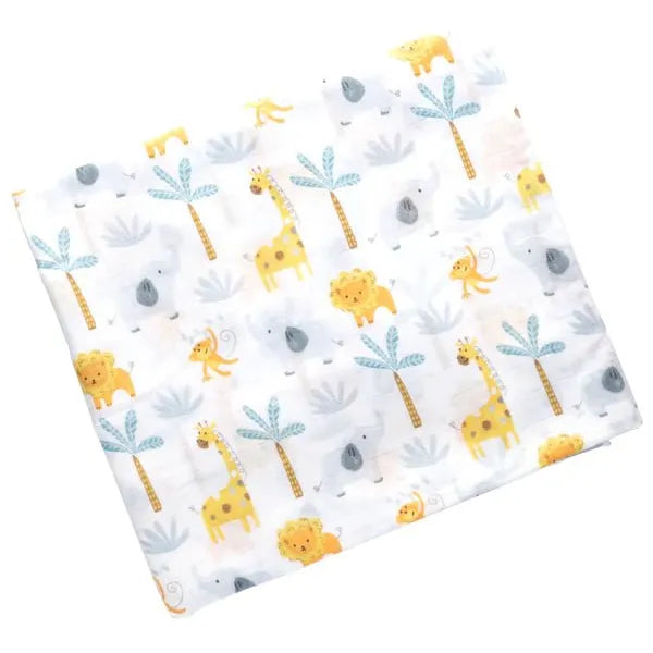 Zoo Muslin Swaddle - Miles and Bishop